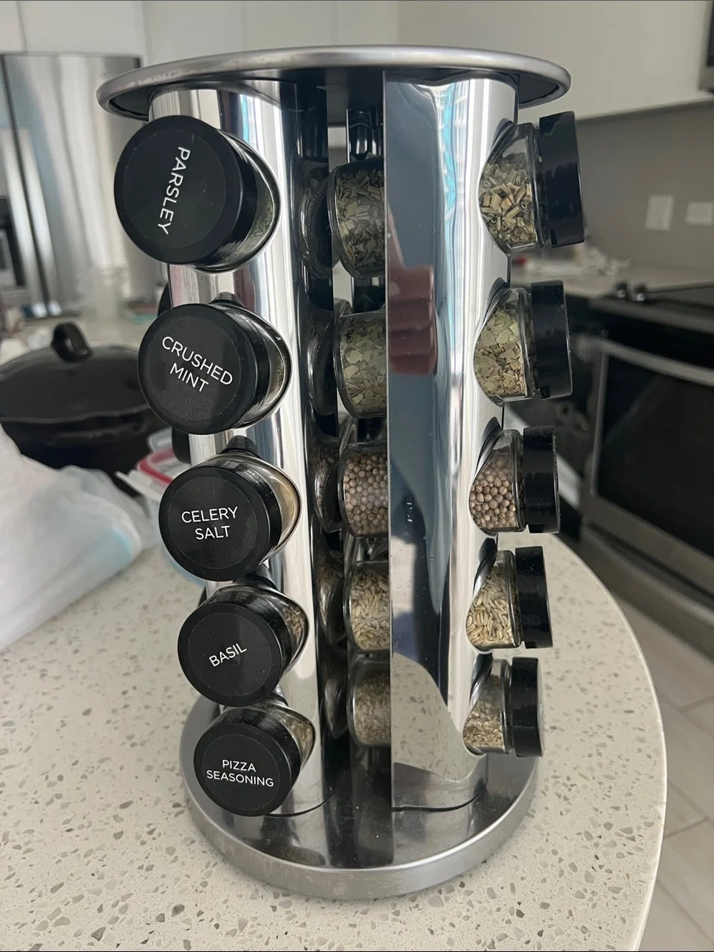 20 Jar Revolving Spice Rack
